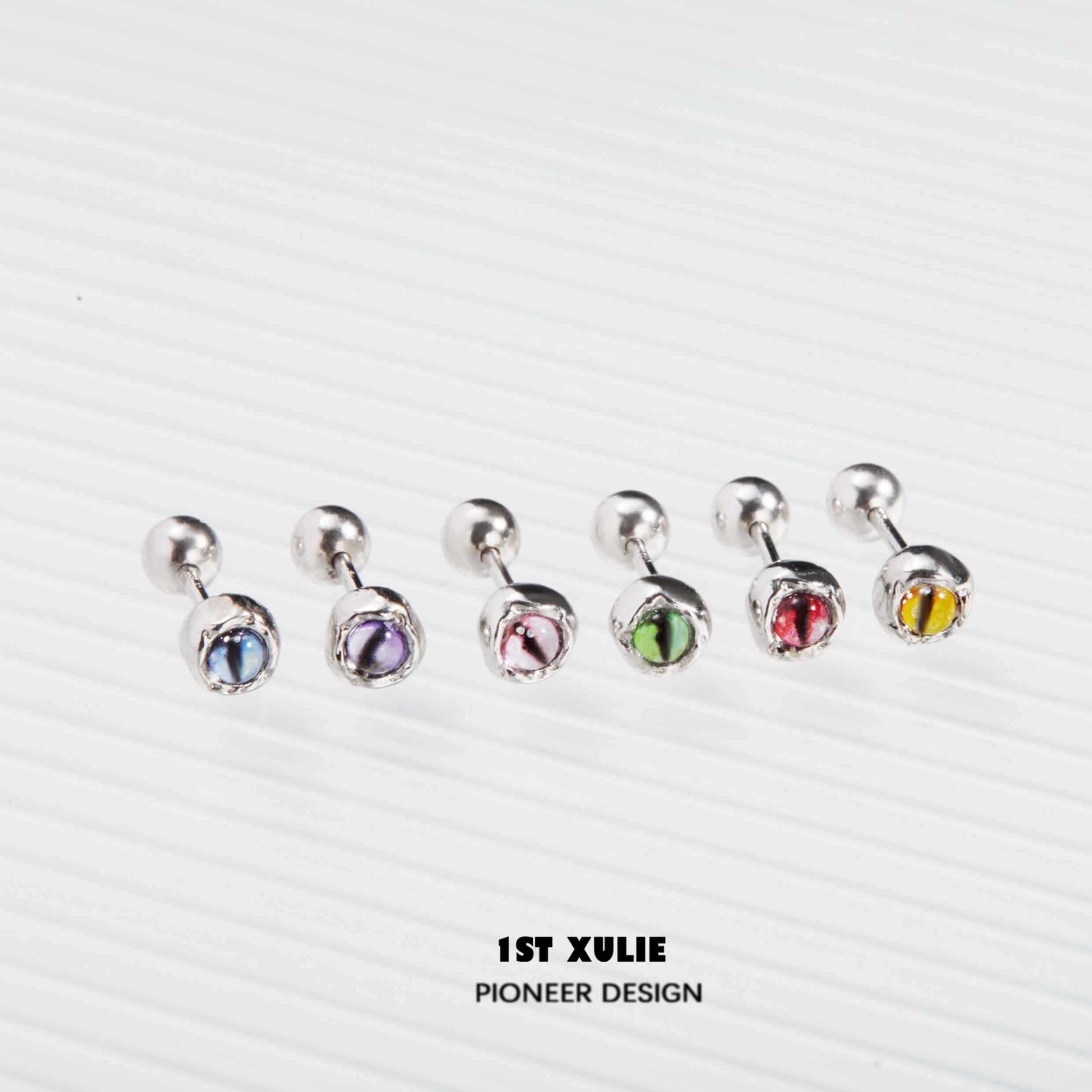 Little Demon Colorful Devil Eyes Earring