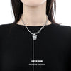 Cat Queen Y2K Double Chain Necklace