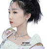 Shinning Double zircon Wool Necklace