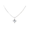 Shinning Double zircon Wool Necklace