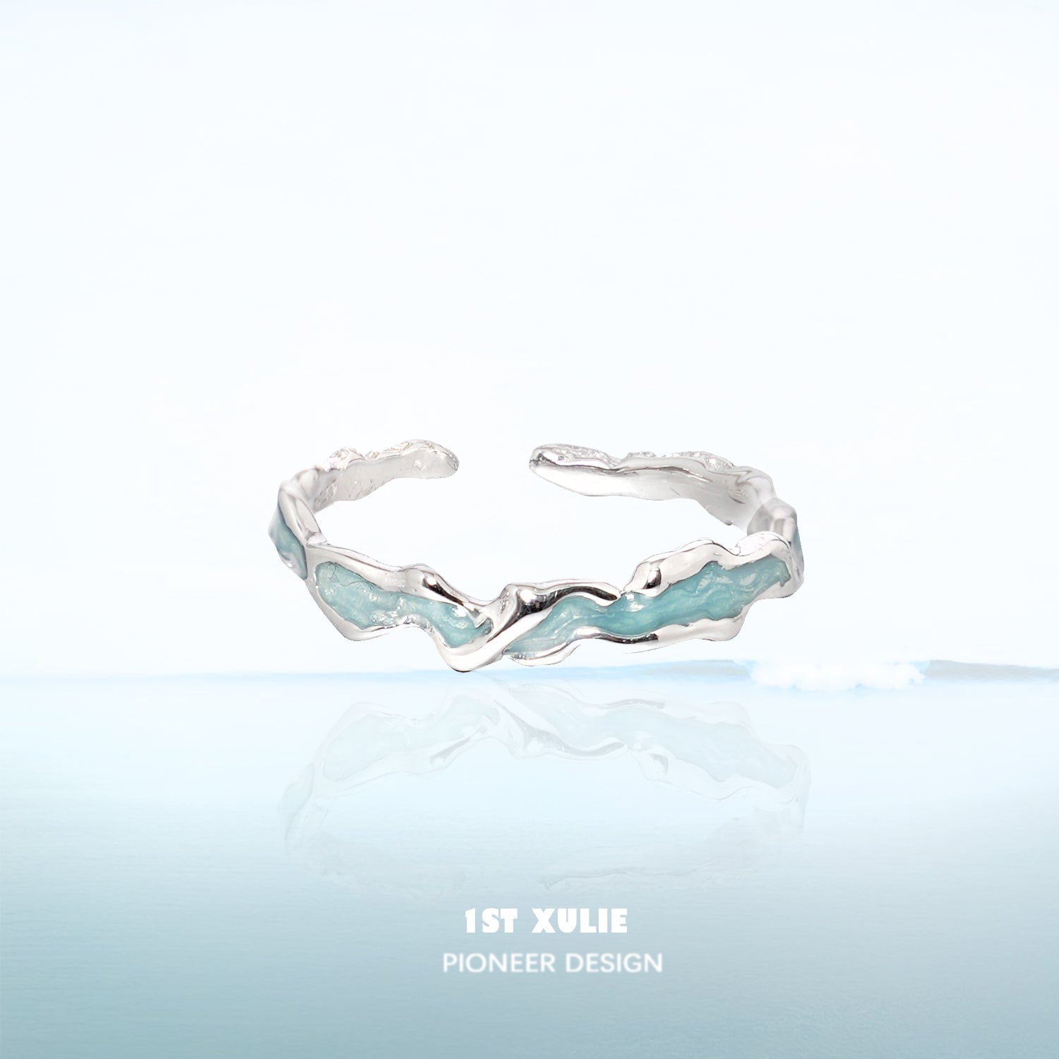 THE SEA  Wave Ring