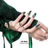 Slytherin House Nail Set Rings