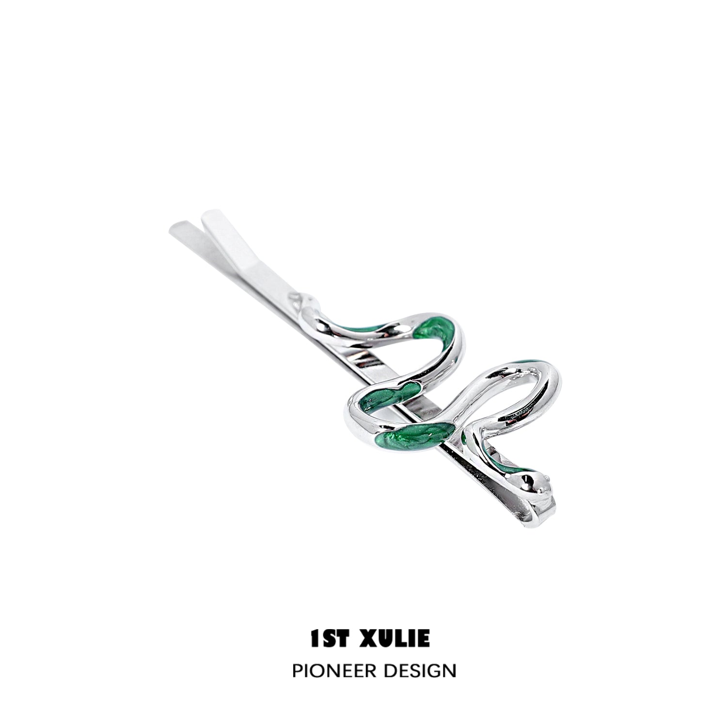 Slytherin House Platinum-plated Spirit Snake Hairpin