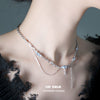 THE SEA zircon Necklace