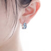 THE SEA  zircon Earrings