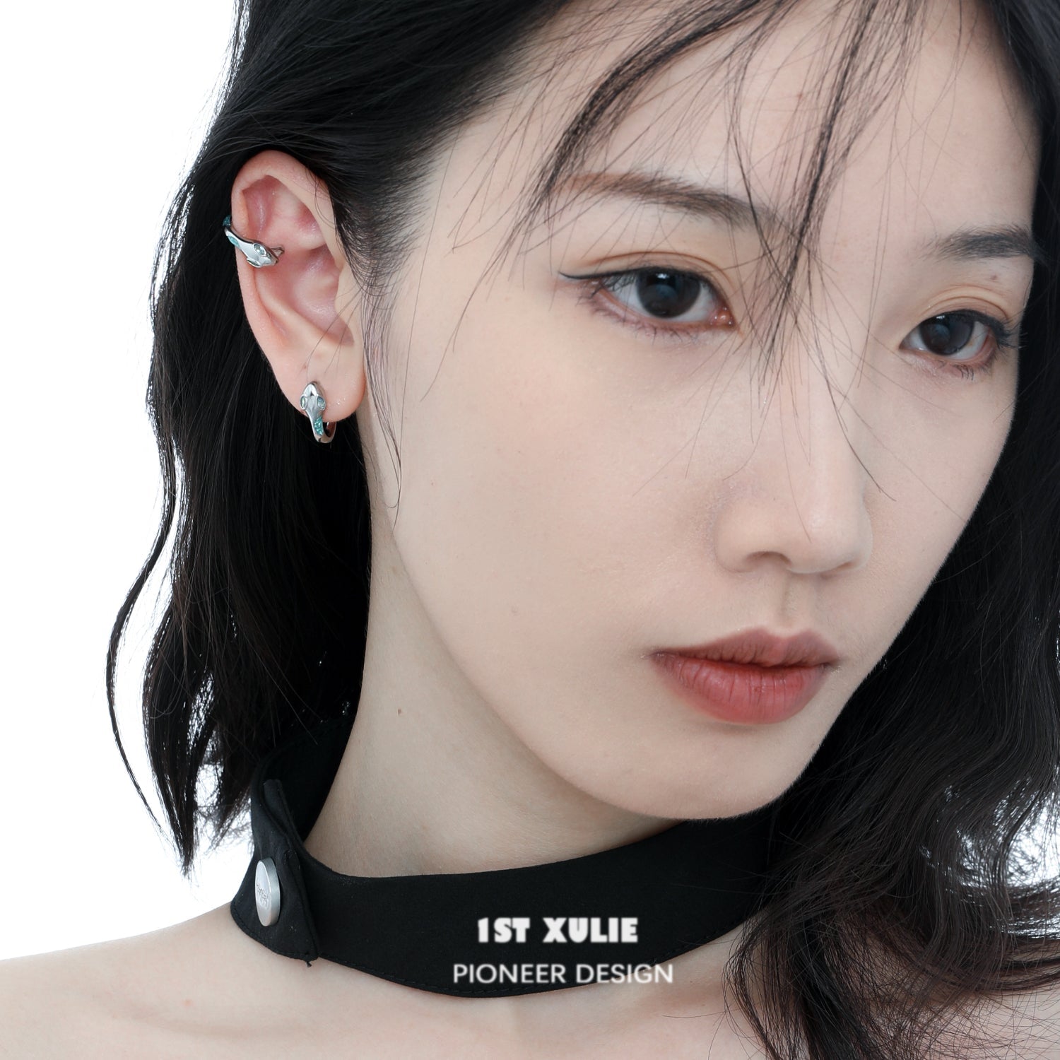 Frozen Serpent Girl Snake Bite Earrings£¦Ear clip