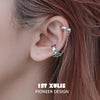 Starry Light Chain Ear Clip