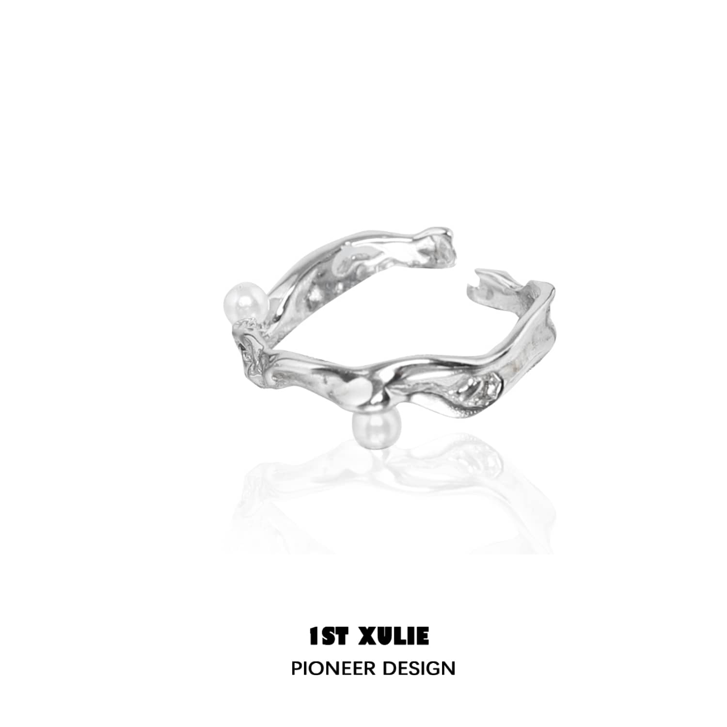 Tears of Mermaid  Open-end Ring