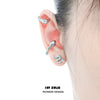 Frozen Serpent Girl Sneak Earrings