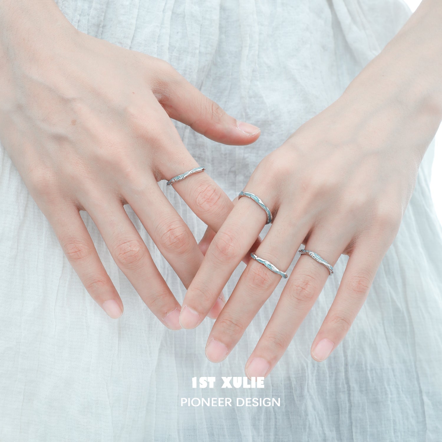 THE SEA  Couple Rings